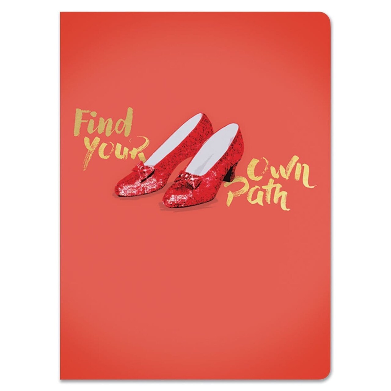 Wizard of Oz Ruby Slippers Softcover Dot Grid Journal -Notebook